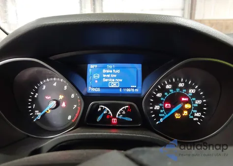 2014 Ford Focus Se из США, поврежденный, VIN 1FADP3K26EL262095